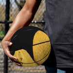Yellow Snake Print Basketball