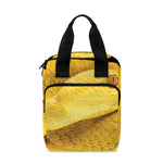 Yellow Snake Print Bible Tote Bag