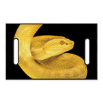 Yellow Snake Print Golf Cart Seat Cover