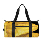 Yellow Snake Print Gym Bag