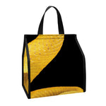 Yellow Snake Print Insulated Lunch Tote