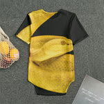 Yellow Snake Print Men's Bodysuit