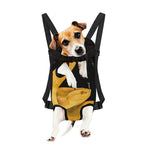 Yellow Snake Print Pet Carrier Backpack