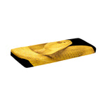 Yellow Snake Print Piano Keyboard Cover
