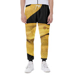 Yellow Snake Print Scuba Joggers