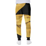 Yellow Snake Print Scuba Joggers