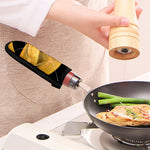 Yellow Snake Print Skillet Handle Cover