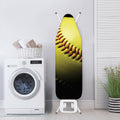 Yellow Softball Ball Print Ironing Board Cover