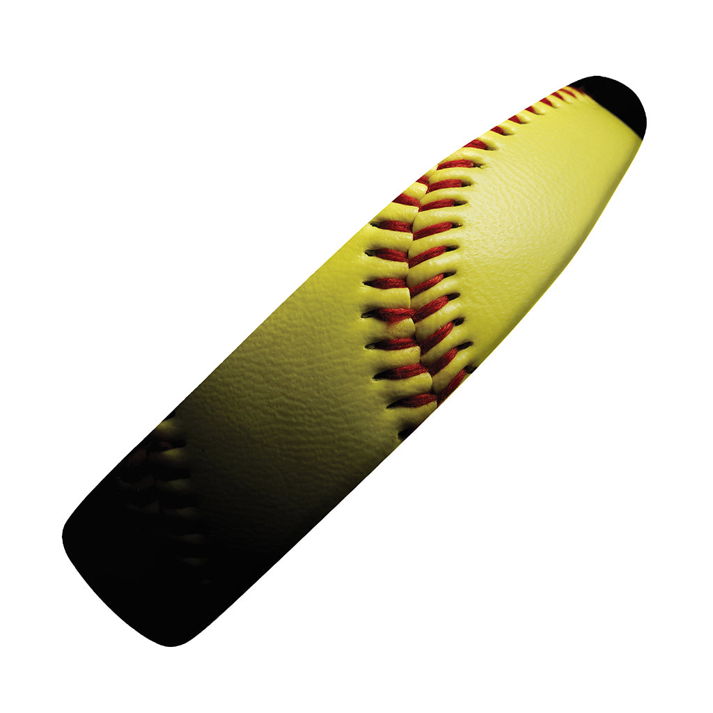 Yellow Softball Ball Print Ironing Board Cover