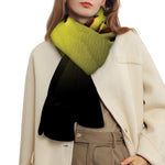 Yellow Softball Ball Print Scarf