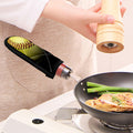 Yellow Softball Ball Print Skillet Handle Cover
