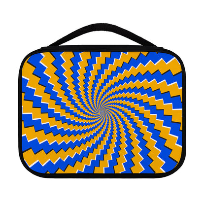 Yellow Spiral Moving Optical Illusion Classic Bible Case