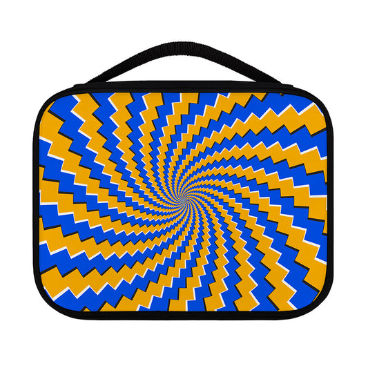 Yellow Spiral Moving Optical Illusion Classic Bible Case