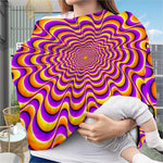 Yellow Splashing Moving Optical Illusion Baby Seat Cover