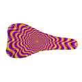 Yellow Splashing Moving Optical Illusion Bicycle Seat Cover