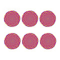 Yellow Splashing Moving Optical Illusion Coaster Set