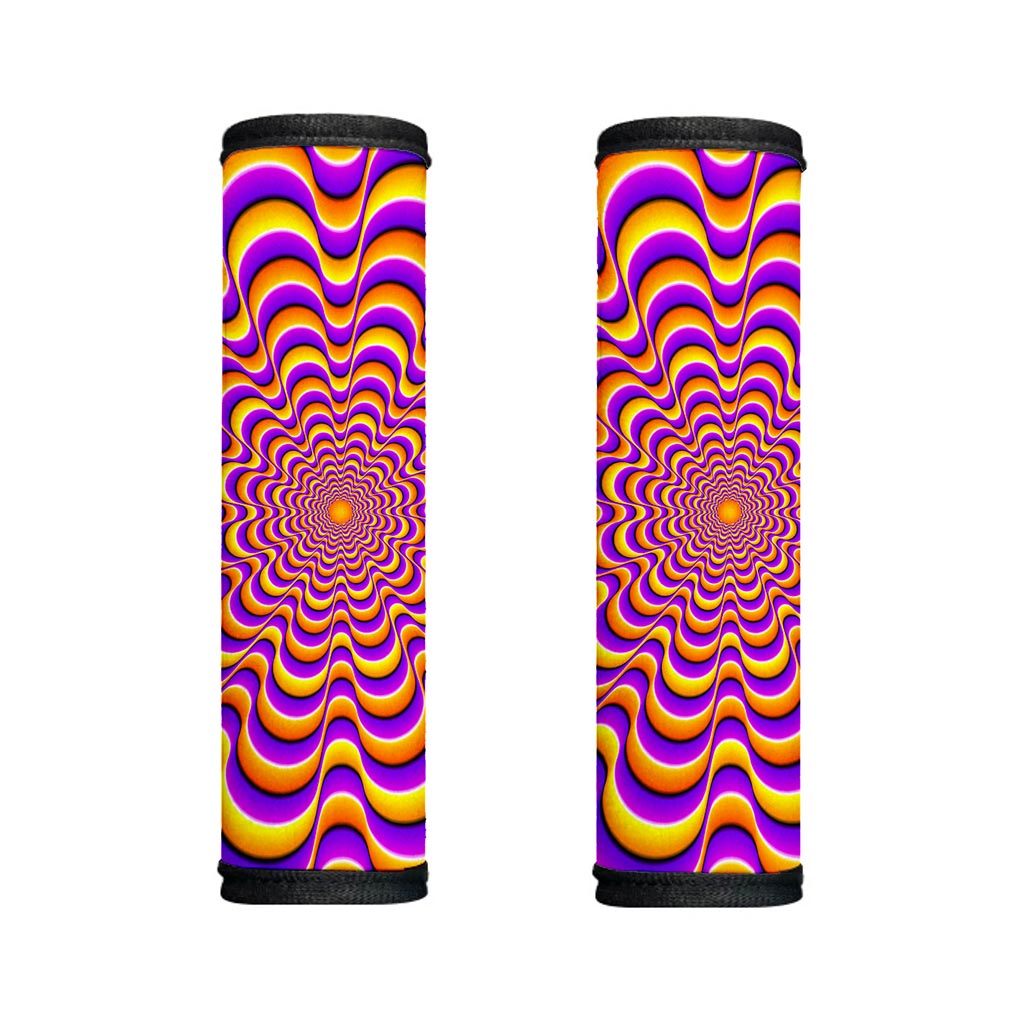 Yellow Splashing Moving Optical Illusion Handle Covers