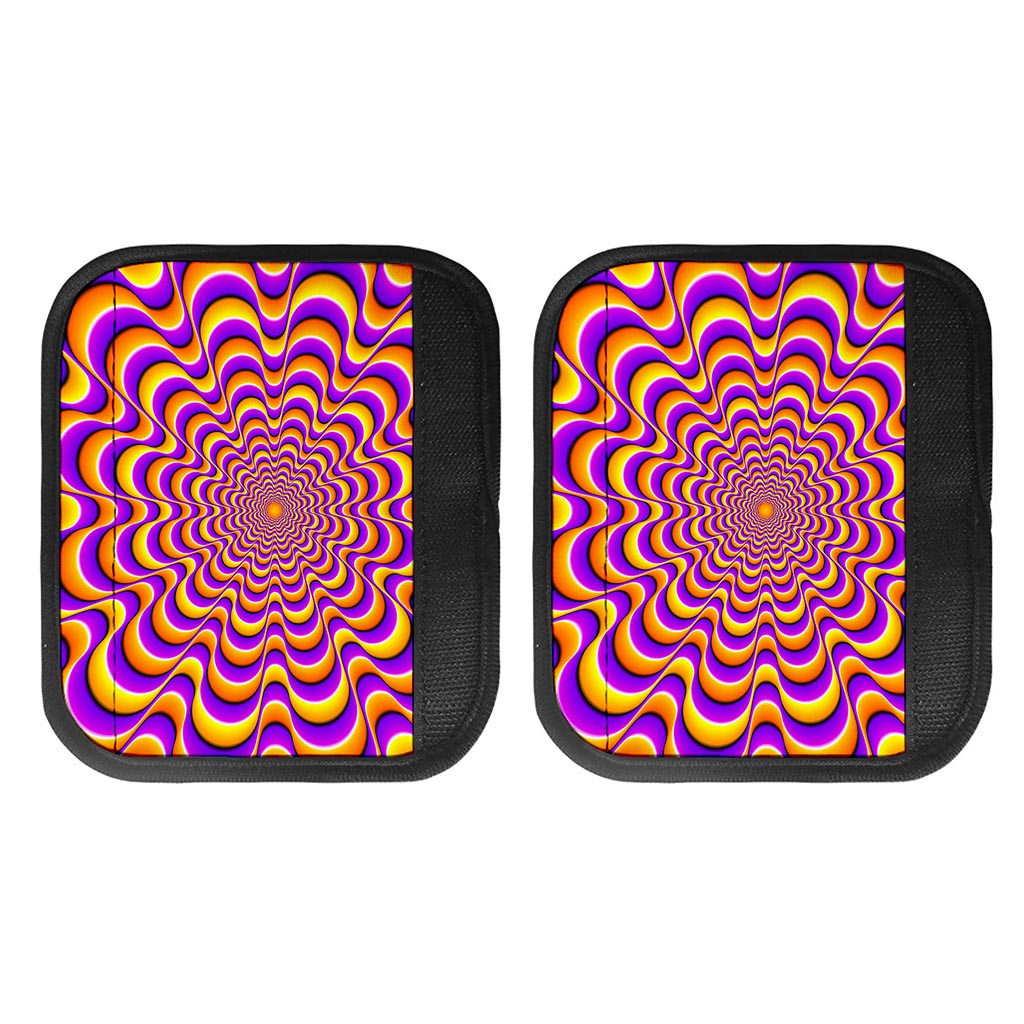 Yellow Splashing Moving Optical Illusion Handle Covers