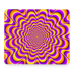 Yellow Splashing Moving Optical Illusion Mouse Pad