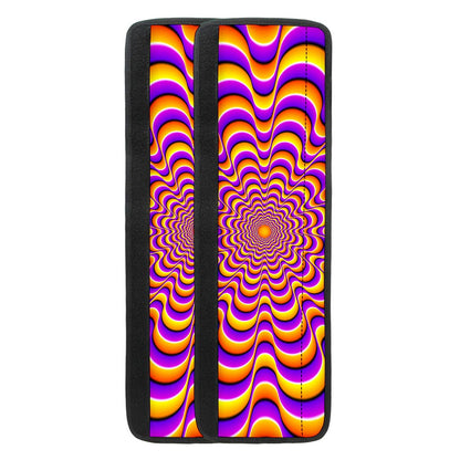 Yellow Splashing Moving Optical Illusion Refrigerator Handle Covers
