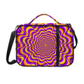 Yellow Splashing Moving Optical Illusion Shoulder Strap Bible Bag