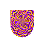 Yellow Splashing Moving Optical Illusion Toilet Lid Cover