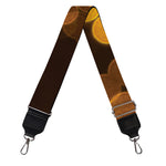 Yellow Spot Kaleidoscope Print Bag Strap