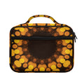 Yellow Spot Kaleidoscope Print Briefcase Bible Bag