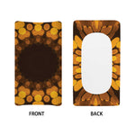 Yellow Spot Kaleidoscope Print Changing Pad Cover
