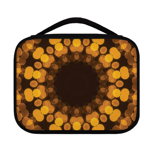 Yellow Spot Kaleidoscope Print Classic Bible Case