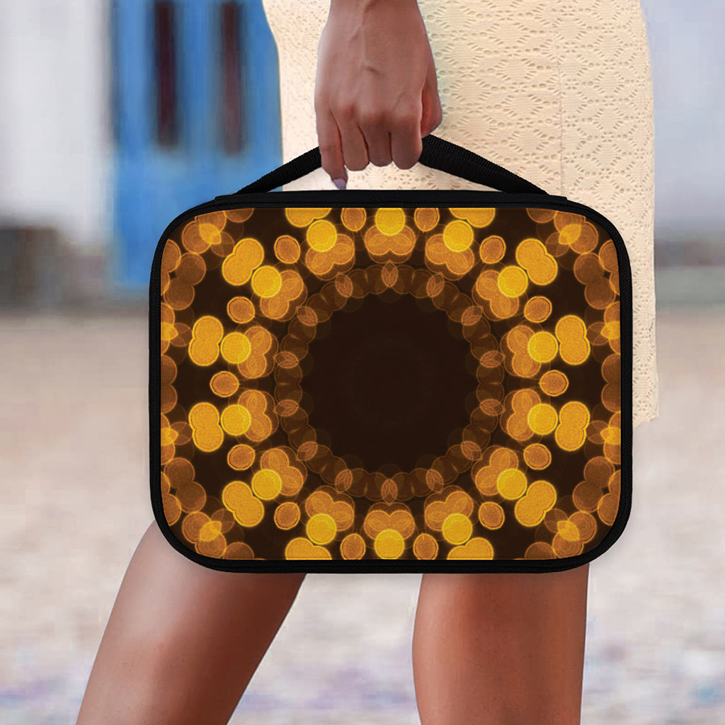 Yellow Spot Kaleidoscope Print Classic Bible Case