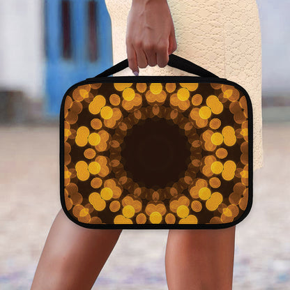 Yellow Spot Kaleidoscope Print Classic Bible Case