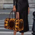 Yellow Spot Kaleidoscope Print Duffle Bag