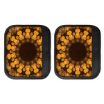 Yellow Spot Kaleidoscope Print Handle Covers