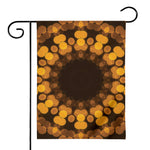 Yellow Spot Kaleidoscope Print House Flag