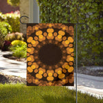 Yellow Spot Kaleidoscope Print House Flag