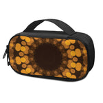 Yellow Spot Kaleidoscope Print Insulin Cooler Travel Case
