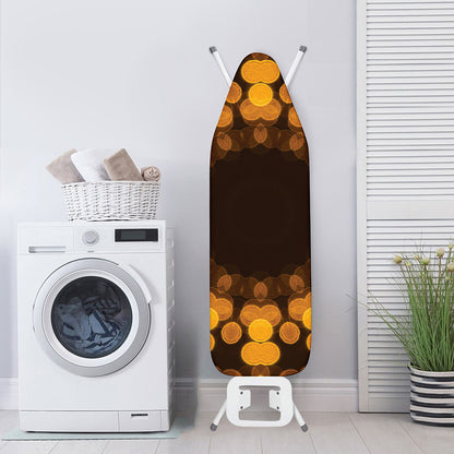 Yellow Spot Kaleidoscope Print Ironing Board Cover