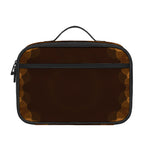 Yellow Spot Kaleidoscope Print Portable Lunch Bag