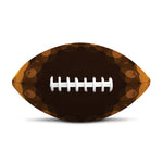 Yellow Spot Kaleidoscope Print Rugby Ball