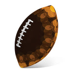 Yellow Spot Kaleidoscope Print Rugby Ball