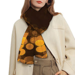 Yellow Spot Kaleidoscope Print Scarf
