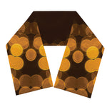 Yellow Spot Kaleidoscope Print Scarf