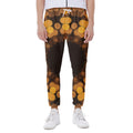 Yellow Spot Kaleidoscope Print Joggers