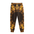 Yellow Spot Kaleidoscope Print Sweatpants