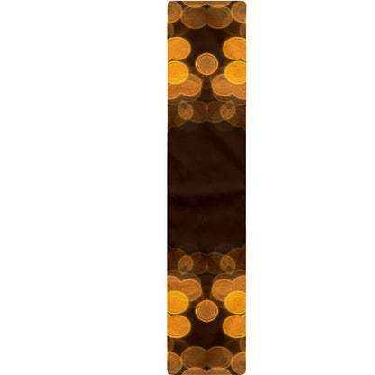 Yellow Spot Kaleidoscope Print Table Runner