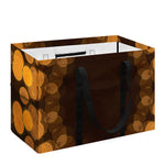Yellow Spot Kaleidoscope Print Utility Tote Bag