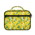 Yellow Spring Tulip Pattern Print Briefcase Bible Bag