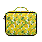 Yellow Spring Tulip Pattern Print Briefcase Bible Bag