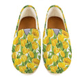 Yellow Spring Tulip Pattern Print Casual Shoes